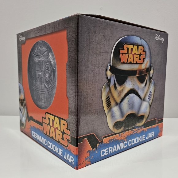 2015 Disney Star Wars Death Star ceramic Cookie Jar - Picture 2 of 4